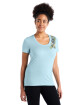 Dámské tričko Icebreaker  Tech Lite II SS Scoop Tee Fabulous Fer Haze L - thumb (4)