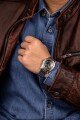 Nivada Grenchen Depthmaster Numerals Black - Black Leather - thumb (12)