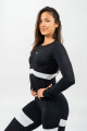 Dámské tričko Nebbia True Hero Long Sleeve Sporty Top black M - thumb (0)
