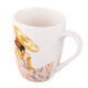 Altom Porcelánový hrnek Orange dress, 300 ml - thumb (1)