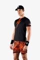 Pánské tričko Hydrogen  Tiger Tech Tee Black/Orange Tiger M - thumb (2)