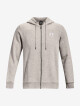 Pánská mikina Under Armour  Essential Fleece FZ Hood-GRY L - thumb (4)