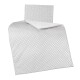 Bellatex Dětský set polštáře a přikrývky Kosočtverce šedá, 75 x 100 cm, 42 x 32 cm - thumb (5)