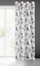 ArtFir Záclona AIDA K | bílá/tmavobéžová 140 x 250 cm - thumb (2)