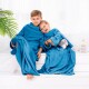 Decoking Deka s rukávy Lazy Kids indigo, 90 x 105 cm - thumb (0)