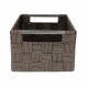Compactor Úložný organizér Toronto, 25 x 17 x 10 cm, tmavě hnědá, S - thumb (2)