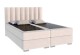 FDM Manželská postel LINCOLN Boxspring | krémová 180 x 200 cm - thumb (1)