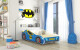 ArtAdrk Dětská auto postel BATCAR | 80 x 160 cm Provedení: 80 x 160 cm - thumb (1)