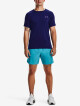 Pánské tričko Under Armour  Rush Emboss SS-BLU XS - thumb (1)