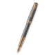 Plnicí pero Parker Sonnet Deluxe Silver Chiselled GT 1502/51314 - hrot F (slabý) - thumb (0)
