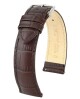 Řemínek Hirsch Duke - hnědý - 24 mm - M – Střední délka - 22 mm - Stříbrná - thumb (0)