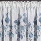 ArtFir Záclona POLA P | modré květiny 150 x 60 cm - thumb (3)