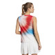 Dámské tílko adidas  Melbourne Printed Match Tank White/Red/Blue M - thumb (4)