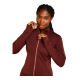 Dámská mikina Icebreaker Merino 260 Quantum IV LS Zip Port/Cedar Wood S - thumb (3)