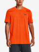 Under Armour pánské funkční tričko Seamless Grid SS orange blast - thumb (0)