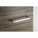 GEDY PI213513 Pirenei držák ručníků 35 x 6,6 cm, stříbrná - thumb (2)