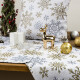 Dakls Běhoun Snowflakes bílá, 33 x 140 cm - thumb (1)