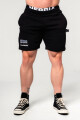 Pánské šortky Nebbia  Gym Sweatshorts GYM BRO Black L - thumb (0)