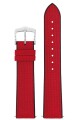 Řemínek Hirsch Arne - červený - 18 mm - M – Střední délka - 16 mm - Stříbrná - thumb (1)