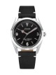 Nivada Grenchen Super Antarctic 3.6.9 Black Vintage - Black Leather White Stitching - thumb (0)