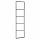 SAPHO Ska551 Ska sušák ručníků na opření 42 x 170 x 2 cm, černá mat - thumb (0)
