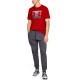 Pánské tričko Under Armour  BOXED SPORTSTYLE SS Red L - thumb (3)