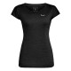 Salewa Puez Melange Dry W S/S Tee black out melange - thumb (0)