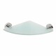 SAPHO XR603 X-Round E skleněná polička rohová 25 x 25 cm - thumb (0)