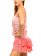 Dámské tílko Lucky in Love  Flower Patch Tuck Tank Melon S - thumb (1)
