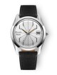 Nivada Grenchen Antarctic Spider Silver 35 mm - Black leather - thumb (1)