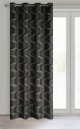 ArtFir Závěs FIELD K | zelený 140 x 250 cm - thumb (1)