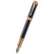 Plnicí pero Parker Duofold Prestige Blue Chevron 1502/81313 - hrot F (slabý) - thumb (0)