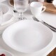 Altom Sada mělkých talířů z opálového skla White harmony 28 cm, 6 ks - thumb (1)