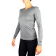 Dámské tričko Endurance  Kusina Melange Sustainable LS Tee Grey 38 - thumb (2)