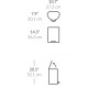Simplehuman Pedálový odpadkový koš 6 l, půlkulatý, černá matná ocel, plast - thumb (5)