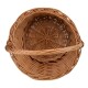Proutěný koš na ovoce Trháček, loupaný, pr. 30 cm - thumb (3)