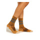 Dámské ponožky Icebreaker Merino Hike+ Light Crew Natural Summit Ray/Sunstone/Black  S - thumb (2)