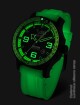 Vostok Europe Expedition North Pole Pulsometer Automatic Line YN55-597C731S - Bílý silikonový řemínek (luminiscenční) - thumb (5)
