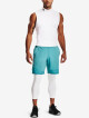 Pánské legíny Under Armour HeatGear 3/4 Legging-WHT XXL - thumb (1)