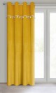 ArtFir Závěs KIDS 1 K | hořčičná 140 x 250 cm - thumb (1)