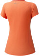 Dámské tričko Mizuno  Dry Aeroflow Tee orange S - thumb (1)
