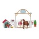 Schleich 42458 Hostující koně, Hannah s fenkou Ruby, 40 x 30 x 20 cm - thumb (0)