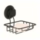 Držák na mýdlo / houbu Compactor Bestlock Black s přísavkou - bez vrtání, nosnost 4 kg - thumb (0)