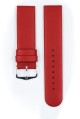 Řemínek Hirsch Scandic - červený - 20 mm - M – Střední délka - 20 mm - Stříbrná - thumb (1)
