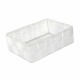Compactor Úložný organizér do zásuvky Compactor TEX - košík M, 18 x 12 x 7 cm, bílý, M - thumb (0)