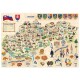 Popular Puzzle Mapa Slovenska, 160 dílků - thumb (0)