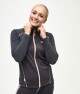 Dámská mikina Kari Traa  F/Z Fleece blue/grey S - thumb (0)