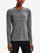 Under Armour Tech Crew Twist LS Black/Metallic Silver - thumb (0)