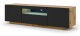 ARTBm TV stolek AURA 150 | dub artisan / černá - thumb (1)