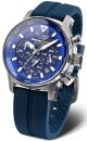 Vostok Europe Expedition South Pole Solar Power Chronograph VR42-592A762S - Modrý silikonový řemínek - thumb (1)